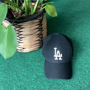 Black LA Dodgers Hat.